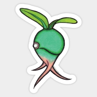 Baby baobab or Pachypodium 3 Sticker